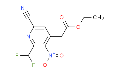 AM222513 | 1805567-24-1 | Ethyl 6-cyano-2-(difluoromethyl)-3-nitropyridine-4-acetate