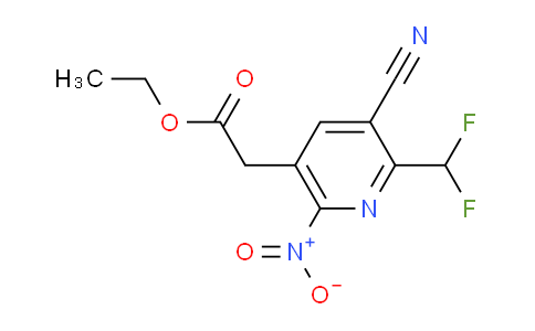 AM222514 | 1804694-65-2 | Ethyl 3-cyano-2-(difluoromethyl)-6-nitropyridine-5-acetate
