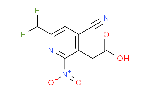 AM222515 | 1805488-54-3 | 4-Cyano-6-(difluoromethyl)-2-nitropyridine-3-acetic acid