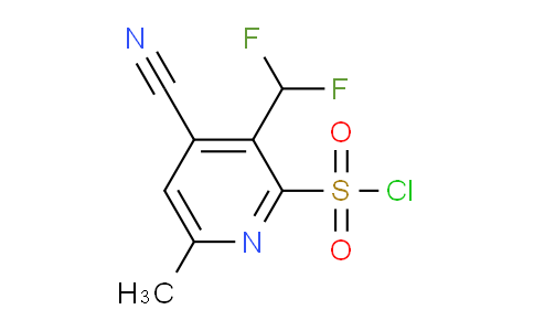 AM222525 | 1805529-04-7 | 4-Cyano-3-(difluoromethyl)-6-methylpyridine-2-sulfonyl chloride