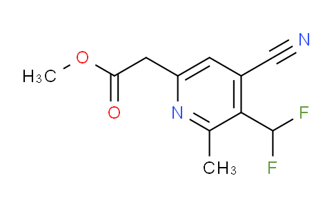 AM222526 | 1807123-66-5 | Methyl 4-cyano-3-(difluoromethyl)-2-methylpyridine-6-acetate