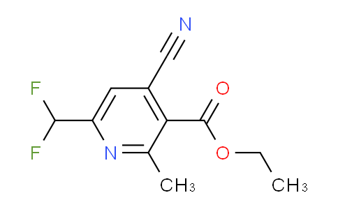 AM222527 | 1805432-50-1 | Ethyl 4-cyano-6-(difluoromethyl)-2-methylpyridine-3-carboxylate