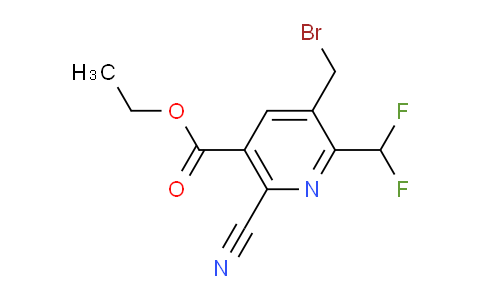 AM222532 | 1806955-09-8 | Ethyl 3-(bromomethyl)-6-cyano-2-(difluoromethyl)pyridine-5-carboxylate