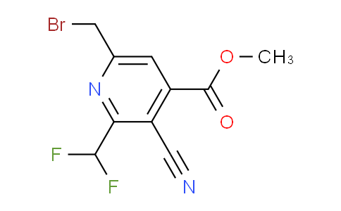 AM222535 | 1807128-30-8 | Methyl 6-(bromomethyl)-3-cyano-2-(difluoromethyl)pyridine-4-carboxylate