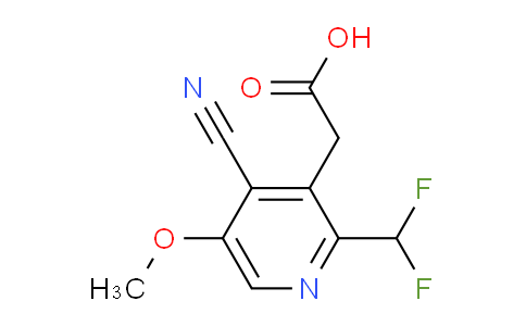 AM222539 | 1805425-48-2 | 4-Cyano-2-(difluoromethyl)-5-methoxypyridine-3-acetic acid