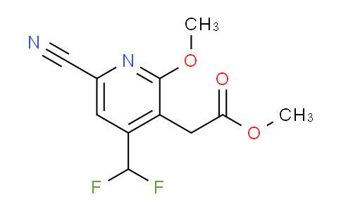 AM222541 | 1805425-72-2 | Methyl 6-cyano-4-(difluoromethyl)-2-methoxypyridine-3-acetate