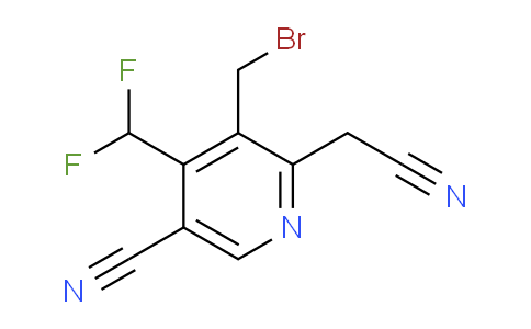 AM222542 | 1806854-27-2 | 3-(Bromomethyl)-5-cyano-4-(difluoromethyl)pyridine-2-acetonitrile