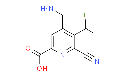 AM222549 | 1806993-91-8 | 4-(Aminomethyl)-2-cyano-3-(difluoromethyl)pyridine-6-carboxylic acid