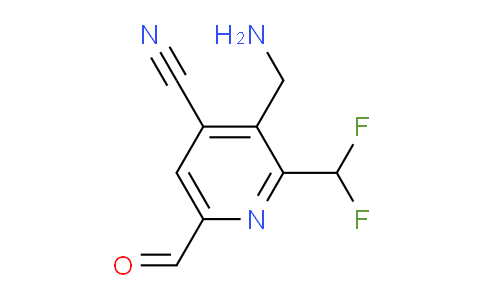 AM222550 | 1805285-39-5 | 3-(Aminomethyl)-4-cyano-2-(difluoromethyl)pyridine-6-carboxaldehyde