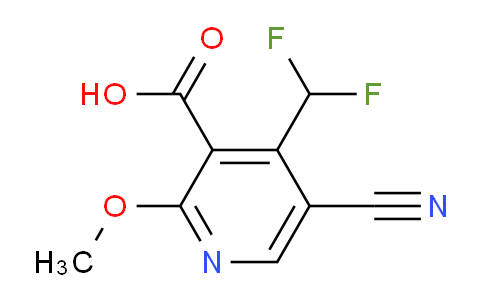 AM222552 | 1805391-31-4 | 5-Cyano-4-(difluoromethyl)-2-methoxypyridine-3-carboxylic acid