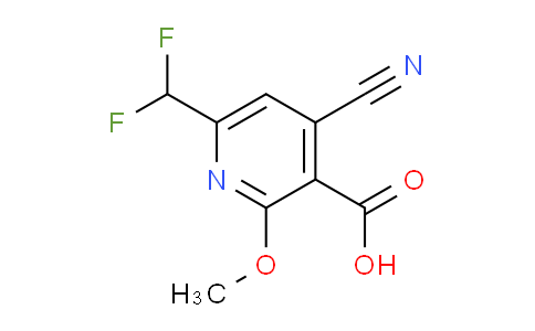 AM222554 | 1806844-57-4 | 4-Cyano-6-(difluoromethyl)-2-methoxypyridine-3-carboxylic acid