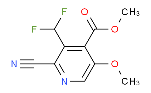 AM222555 | 1805932-11-9 | Methyl 2-cyano-3-(difluoromethyl)-5-methoxypyridine-4-carboxylate