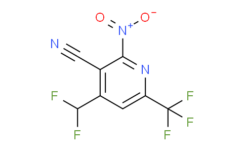 AM222574 | 1806958-75-7 | 3-Cyano-4-(difluoromethyl)-2-nitro-6-(trifluoromethyl)pyridine
