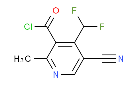 AM222583 | 1806986-11-7 | 5-Cyano-4-(difluoromethyl)-2-methylpyridine-3-carbonyl chloride