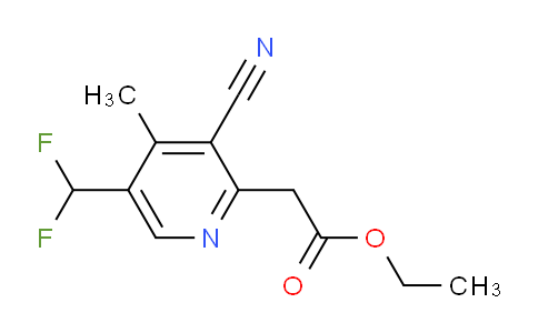 AM222586 | 1805426-13-4 | Ethyl 3-cyano-5-(difluoromethyl)-4-methylpyridine-2-acetate