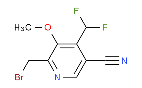 AM222589 | 1804728-69-5 | 2-(Bromomethyl)-5-cyano-4-(difluoromethyl)-3-methoxypyridine