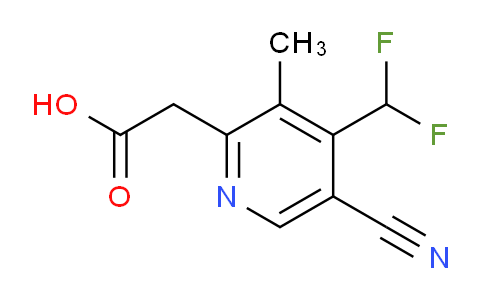AM222591 | 1806845-92-0 | 5-Cyano-4-(difluoromethyl)-3-methylpyridine-2-acetic acid