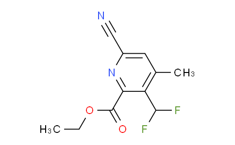 AM222594 | 1805432-07-8 | Ethyl 6-cyano-3-(difluoromethyl)-4-methylpyridine-2-carboxylate