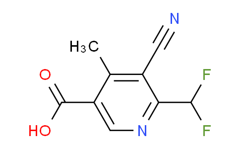 AM222596 | 1805292-52-7 | 3-Cyano-2-(difluoromethyl)-4-methylpyridine-5-carboxylic acid