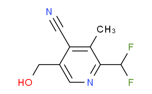 AM222597 | 1804416-14-5 | 4-Cyano-2-(difluoromethyl)-3-methylpyridine-5-methanol