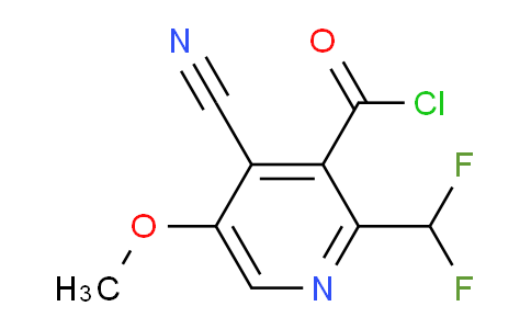 AM222603 | 1805019-93-5 | 4-Cyano-2-(difluoromethyl)-5-methoxypyridine-3-carbonyl chloride
