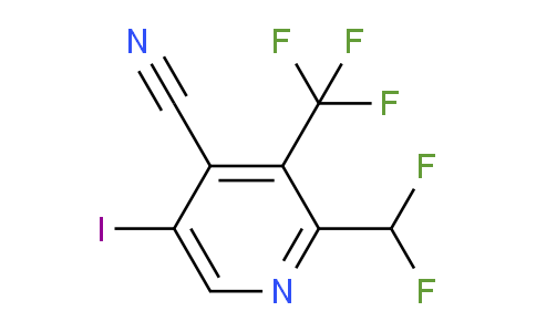 AM222607 | 1805491-06-8 | 4-Cyano-2-(difluoromethyl)-5-iodo-3-(trifluoromethyl)pyridine
