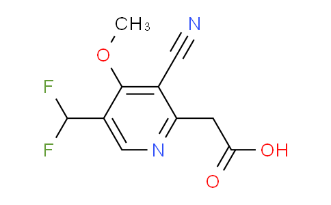 AM222608 | 1807076-82-9 | 3-Cyano-5-(difluoromethyl)-4-methoxypyridine-2-acetic acid