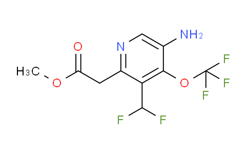 AM22261 | 1804537-36-7 | Methyl 5-amino-3-(difluoromethyl)-4-(trifluoromethoxy)pyridine-2-acetate