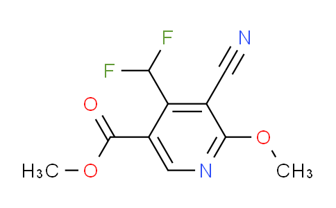 AM222610 | 1805384-38-6 | Methyl 3-cyano-4-(difluoromethyl)-2-methoxypyridine-5-carboxylate