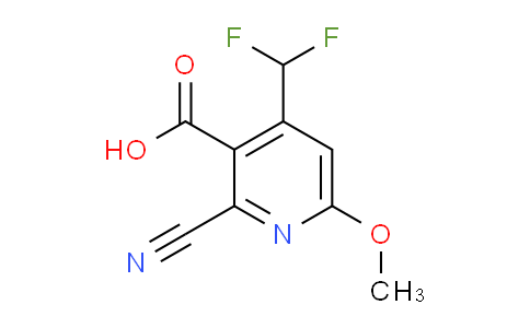 AM222614 | 1806951-30-3 | 2-Cyano-4-(difluoromethyl)-6-methoxypyridine-3-carboxylic acid