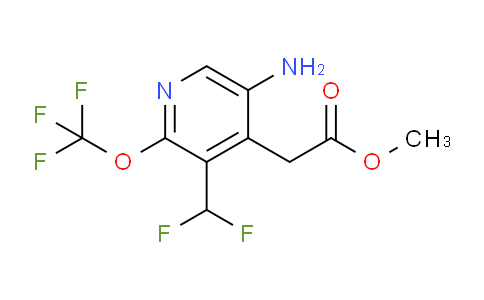 AM22262 | 1804374-06-8 | Methyl 5-amino-3-(difluoromethyl)-2-(trifluoromethoxy)pyridine-4-acetate