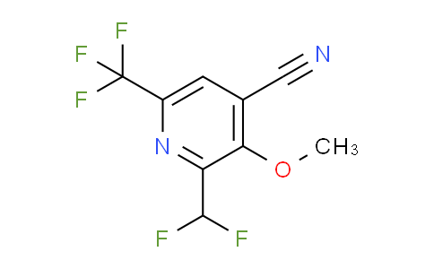 AM222621 | 1804729-46-1 | 4-Cyano-2-(difluoromethyl)-3-methoxy-6-(trifluoromethyl)pyridine
