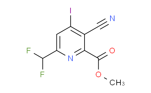 AM222636 | 1807072-12-3 | Methyl 3-cyano-6-(difluoromethyl)-4-iodopyridine-2-carboxylate