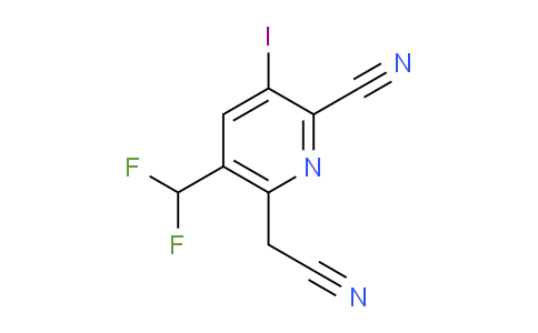 AM222644 | 1805491-29-5 | 2-Cyano-5-(difluoromethyl)-3-iodopyridine-6-acetonitrile