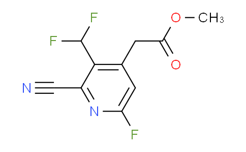 AM222648 | 1805391-12-1 | Methyl 2-cyano-3-(difluoromethyl)-6-fluoropyridine-4-acetate