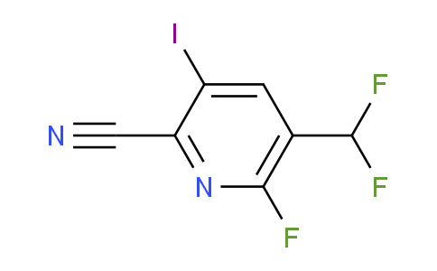 AM222663 | 1807152-89-1 | 2-Cyano-5-(difluoromethyl)-6-fluoro-3-iodopyridine