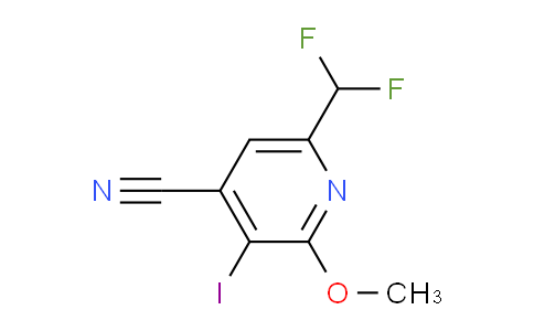 AM222665 | 1805920-63-1 | 4-Cyano-6-(difluoromethyl)-3-iodo-2-methoxypyridine