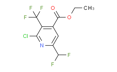 AM222669 | 1805352-59-3 | Ethyl 2-chloro-6-(difluoromethyl)-3-(trifluoromethyl)pyridine-4-carboxylate