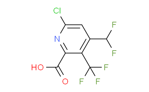 AM222670 | 1804371-75-2 | 6-Chloro-4-(difluoromethyl)-3-(trifluoromethyl)pyridine-2-carboxylic acid