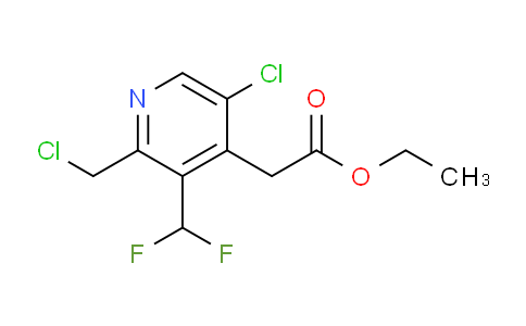 AM222672 | 1805280-09-4 | Ethyl 5-chloro-2-(chloromethyl)-3-(difluoromethyl)pyridine-4-acetate