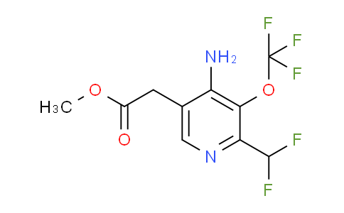 AM22268 | 1803952-34-2 | Methyl 4-amino-2-(difluoromethyl)-3-(trifluoromethoxy)pyridine-5-acetate
