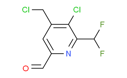 AM222682 | 1804654-93-0 | 3-Chloro-4-(chloromethyl)-2-(difluoromethyl)pyridine-6-carboxaldehyde