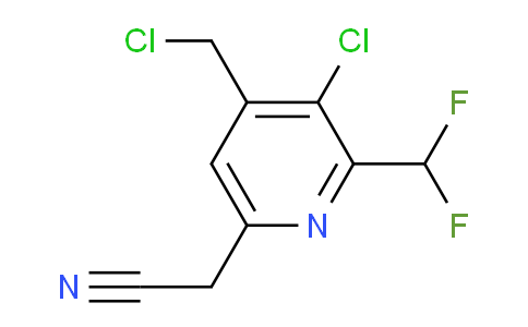 AM222684 | 1806063-82-0 | 3-Chloro-4-(chloromethyl)-2-(difluoromethyl)pyridine-6-acetonitrile