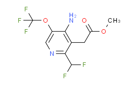 AM22269 | 1804599-00-5 | Methyl 4-amino-2-(difluoromethyl)-5-(trifluoromethoxy)pyridine-3-acetate
