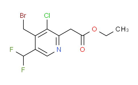 AM222691 | 1806900-81-1 | Ethyl 4-(bromomethyl)-3-chloro-5-(difluoromethyl)pyridine-2-acetate