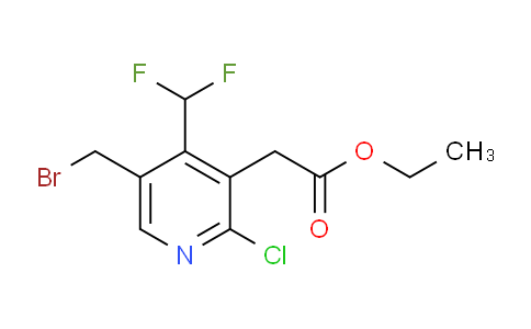AM222692 | 1805376-67-3 | Ethyl 5-(bromomethyl)-2-chloro-4-(difluoromethyl)pyridine-3-acetate