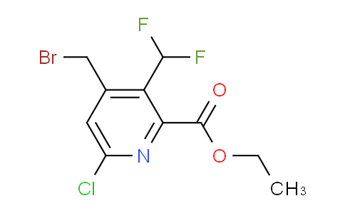 AM222697 | 1804856-20-9 | Ethyl 4-(bromomethyl)-6-chloro-3-(difluoromethyl)pyridine-2-carboxylate