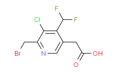 AM222698 | 1804653-66-4 | 2-(Bromomethyl)-3-chloro-4-(difluoromethyl)pyridine-5-acetic acid