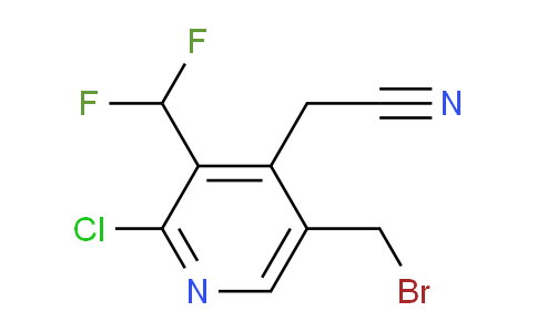 AM222702 | 1807078-25-6 | 5-(Bromomethyl)-2-chloro-3-(difluoromethyl)pyridine-4-acetonitrile