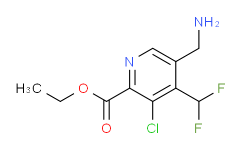 AM222704 | 1806052-05-0 | Ethyl 5-(aminomethyl)-3-chloro-4-(difluoromethyl)pyridine-2-carboxylate
